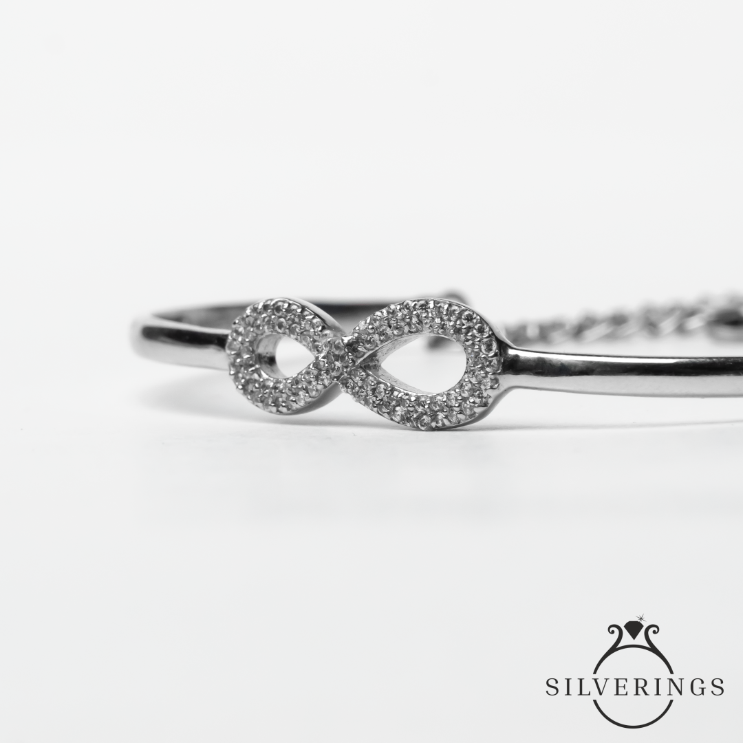 Te Amo Silver Bracelet
