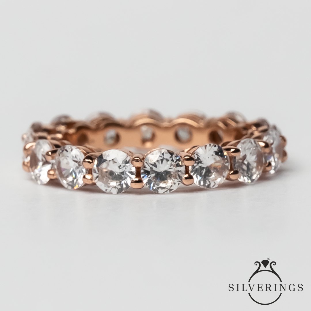 Glitter everywhere Zircon Ring - Silverings