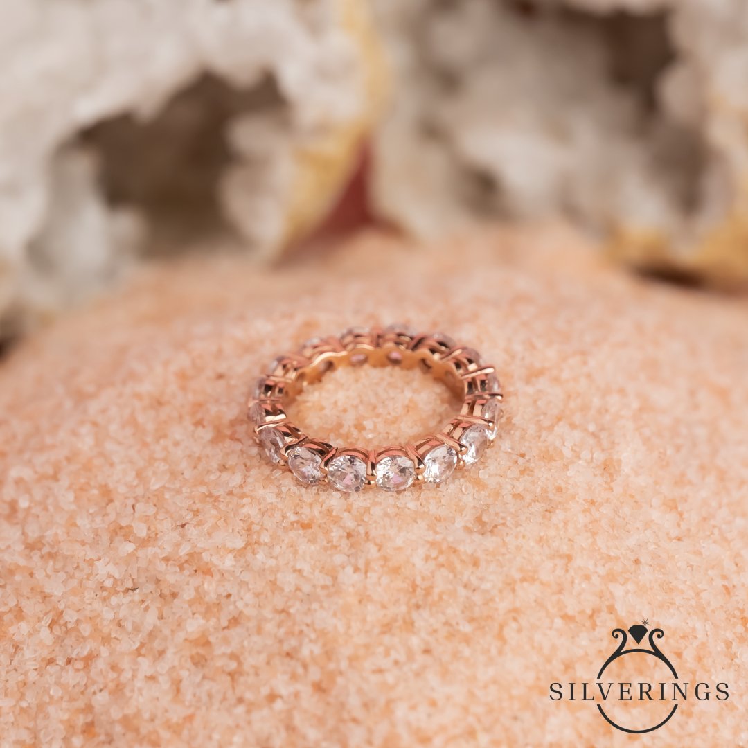 Glitter everywhere Zircon Ring - Silverings