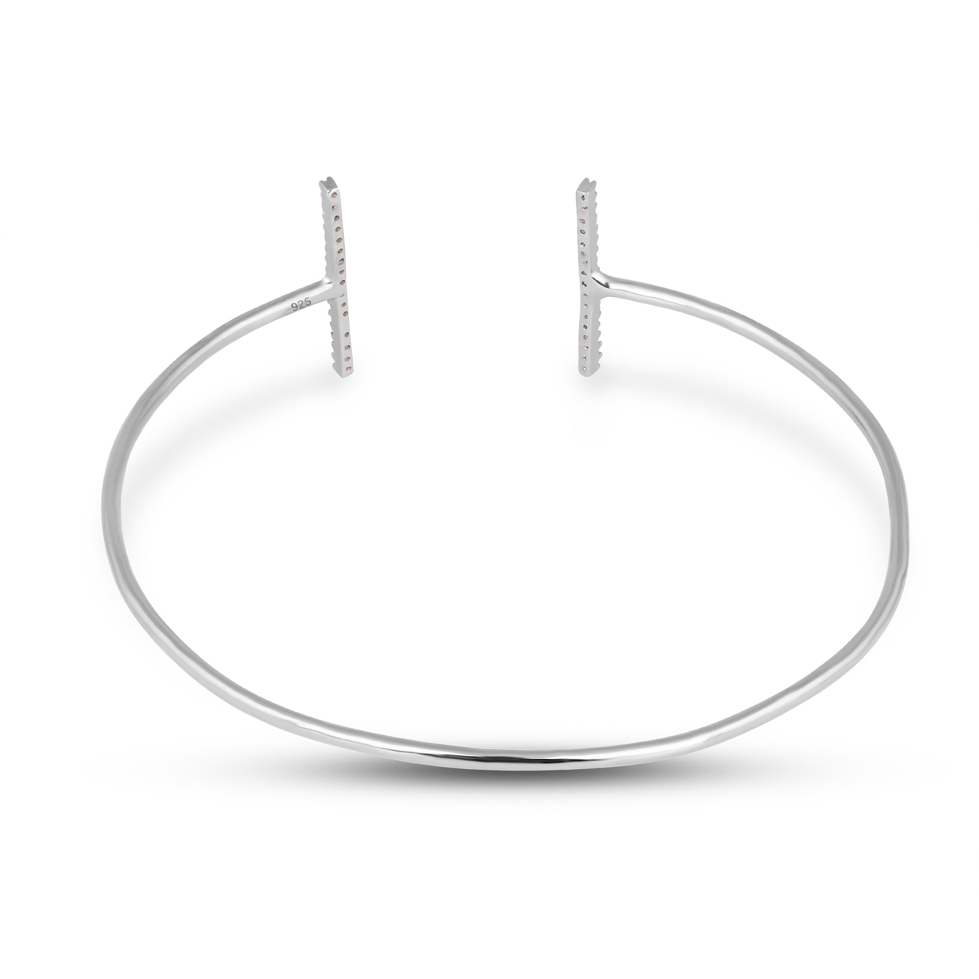 Mirror talk Silver Adjustbale Bracelet - Silverings