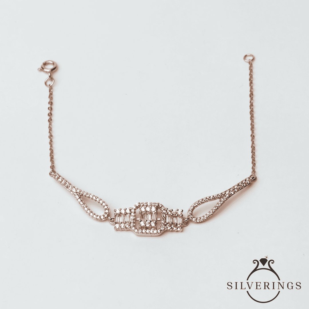 The One Rose Gold Bracelet - Silverings