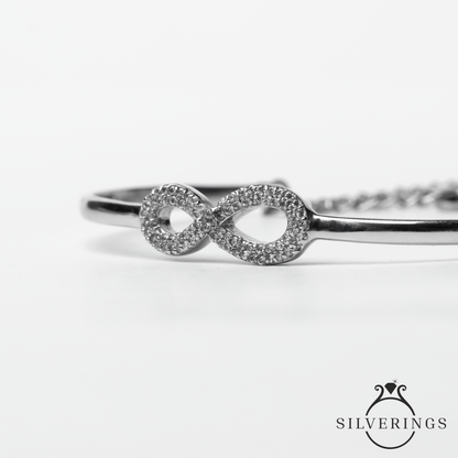 Te Amo Silver Bracelet