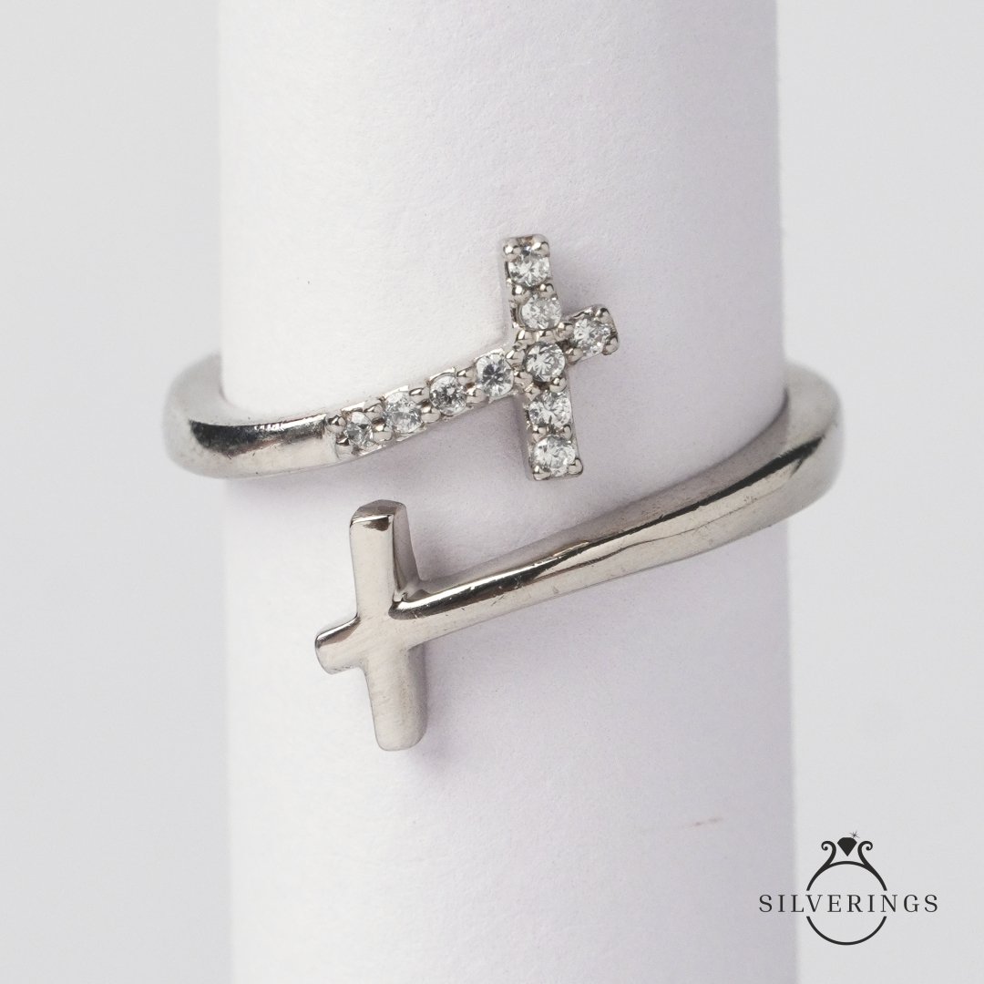 Bless me God Gold Ring - Silverings