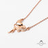 Carrying Your Heart Zircon Necklace - Silverings
