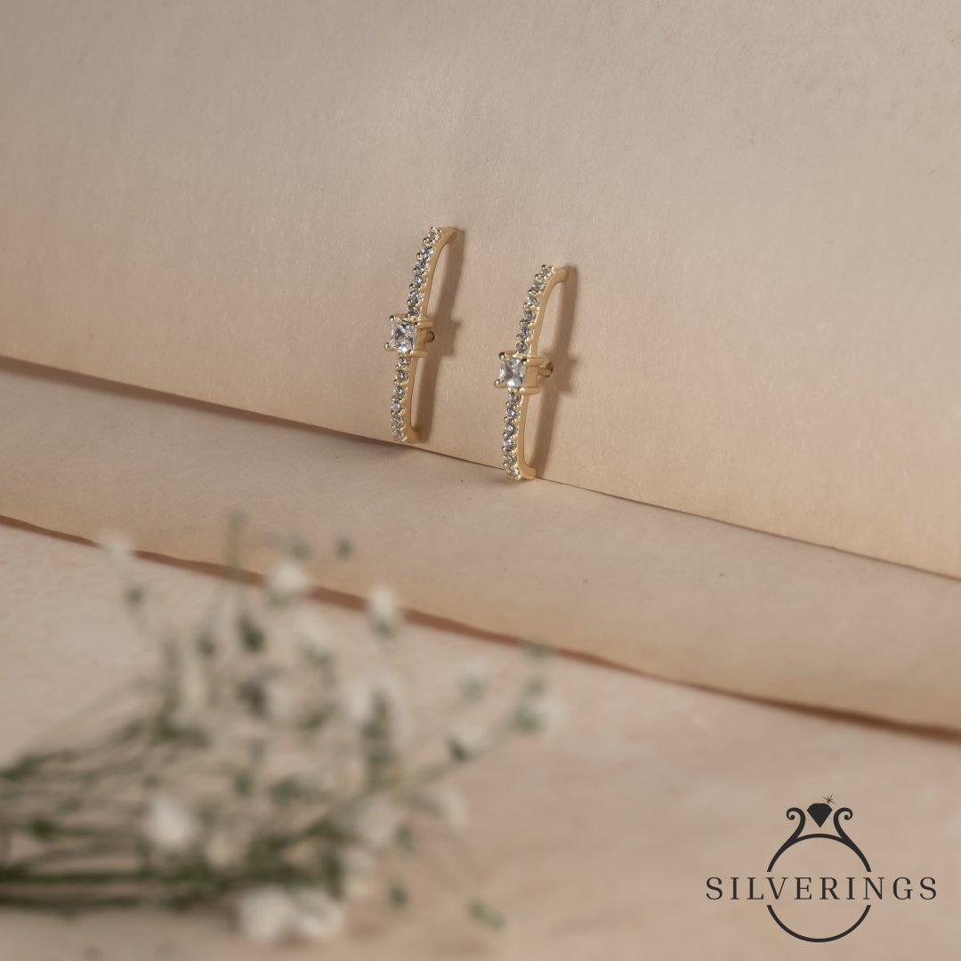 Divine Glamour Earrings - Silverings