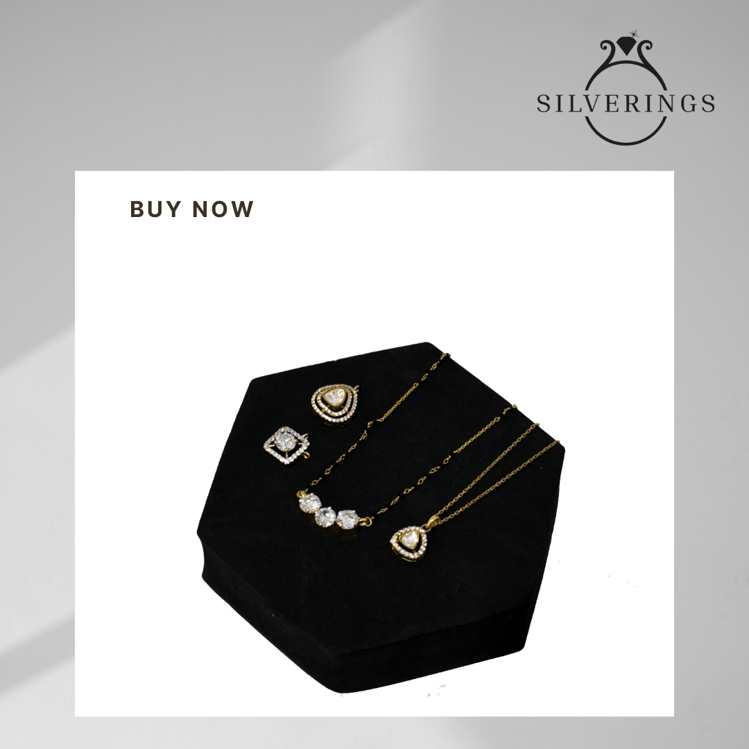 Elegant Everyday Moissanite Chains (Optional Pendants) - Silverings