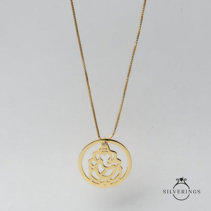 Ganapati Baapa Maurya Necklace - Silverings
