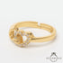 Heart to Heart Zircon Ring - Silverings