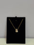 Moissanite Crown Cluster Pendant - Silverings