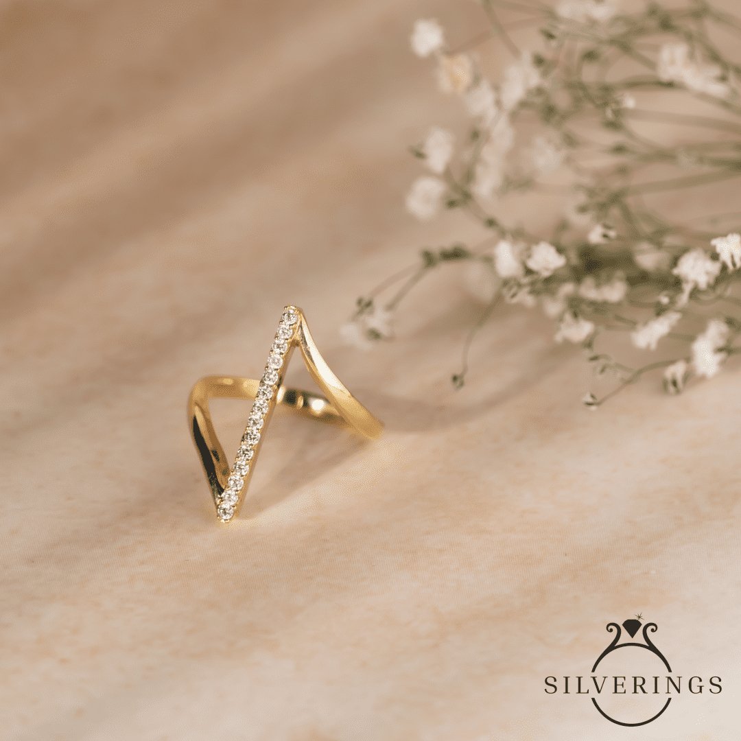 Music to my Ear Zircon Rings - Silverings