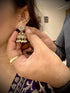 Radiant Moissanite Jhumka Earrings - Silverings