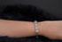 SILVERINGS 925 STERLING CRSTAL CHAMBER SILVER PULL BACK BRACELET - Silverings