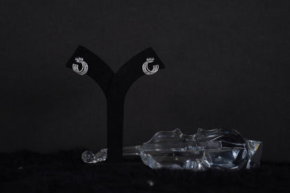 SILVERINGS 925 STERLING NORA SILVER EARRINGS - Silverings