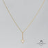 That’s the Right Way Gold Zircon Necklace - Silverings